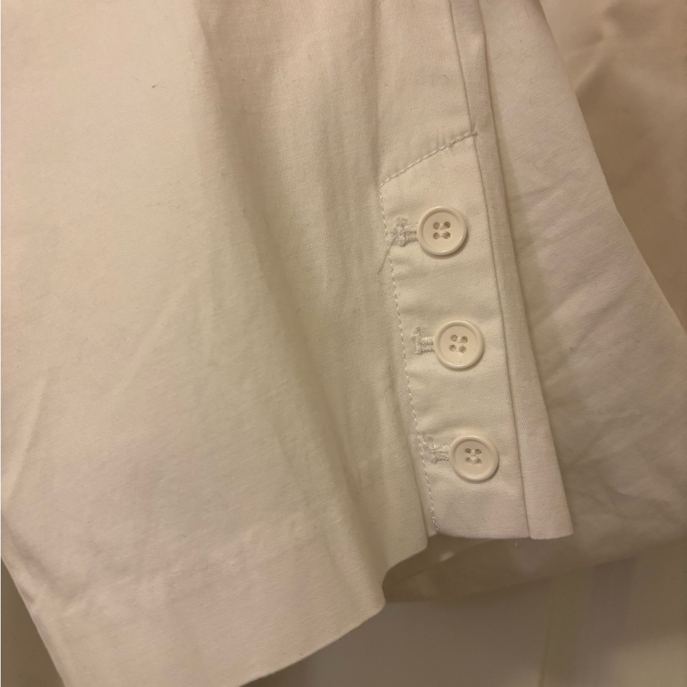 Talbots White Cropped Pants